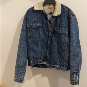 Saugatuck Denim Sherpa Lined Jacket